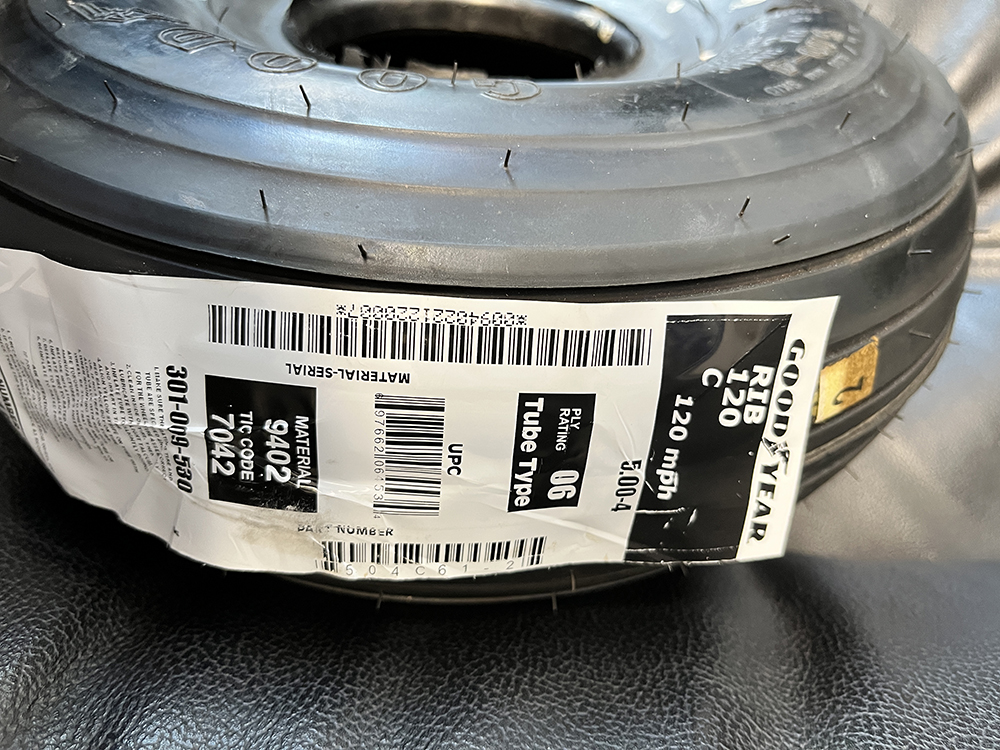 Goodyear® Aviation, TT Rib Tire 5.00-4, 120 mph, 6 plyGoodyear® Aviation, TT Rib Tire 5.00-4, 120 mph, 6 ply Goodyear® Aviation, TT Rib Tire 5.00-4, 120 mph, 6 plyGoodyear® Aviation, TT Rib Tire 5.00-4, 120 mph, 6 ply