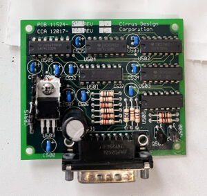 Rebuilt Flap Circuit Card